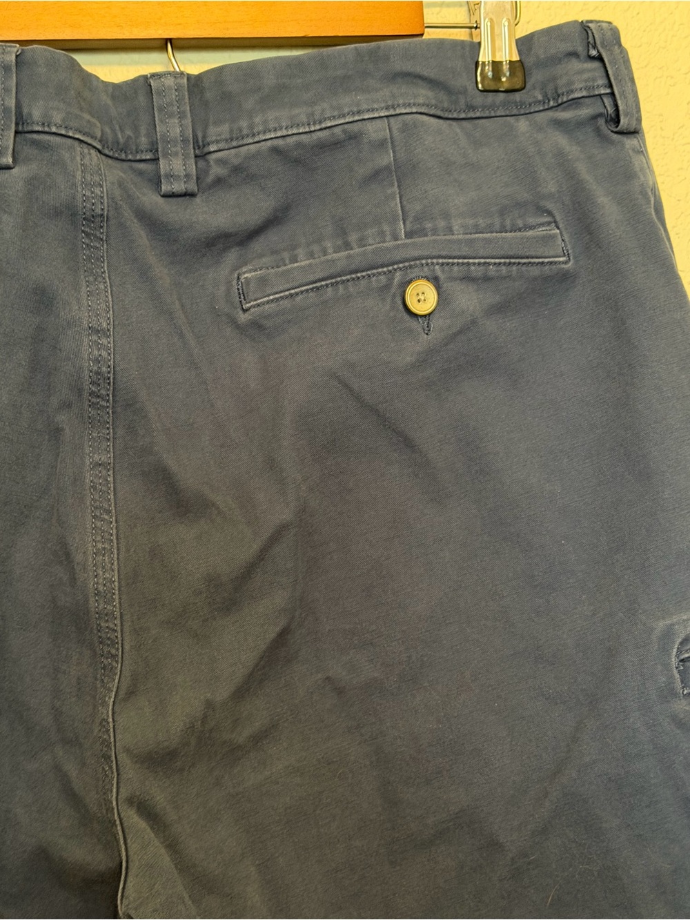 Duluth Trading DuluthFlex Ballroom Blue Relaxed Fit Casual Style Shorts Size 38 - Picture 9 of 13